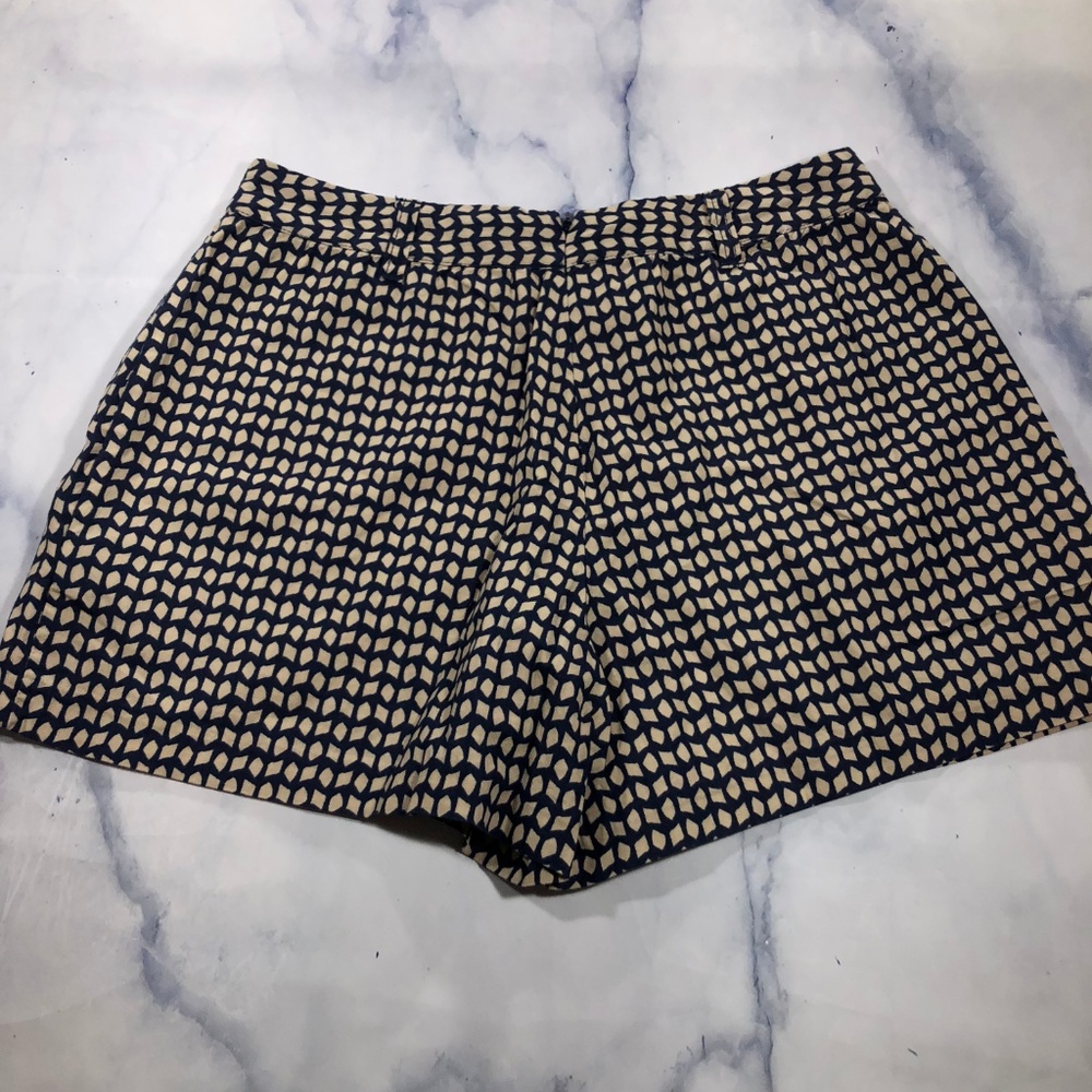 Urban Outfitters COOPERATIVE Blue & Tan Shorts - Picture 6 of 8